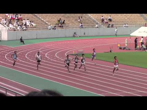 2015 東海学生陸上 男子200m 予選6