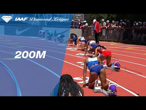 Blessing Okagbare beats a stacked 200m field in Stanford - IAAF Diamond League 2019
