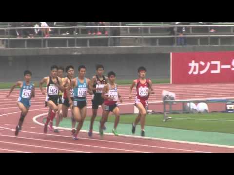 【800m】男子 予選3組
