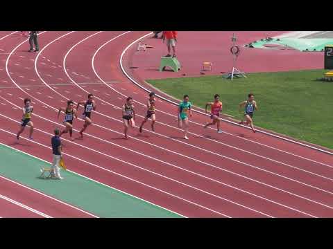 H30　千葉県高校総体　男子100m　予選9組