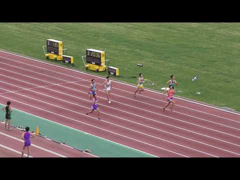 H30　千葉県記録会　男子200m　1組