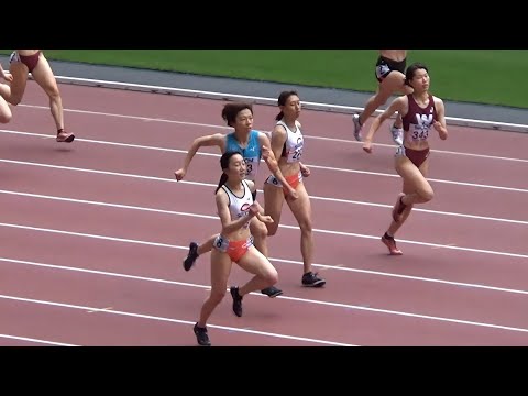決勝 女子400mH 関東インカレ陸上2024