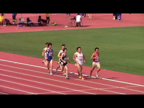 2016 東海学生陸上 男子800m 予選3