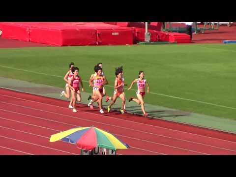 2016 西日本学生陸上 女子800m準決勝2