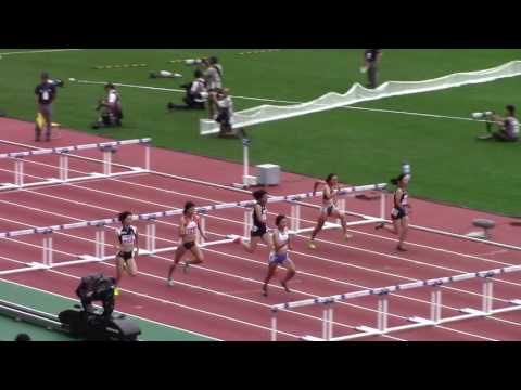 2016 日本選手権陸上 女子100mH予選1