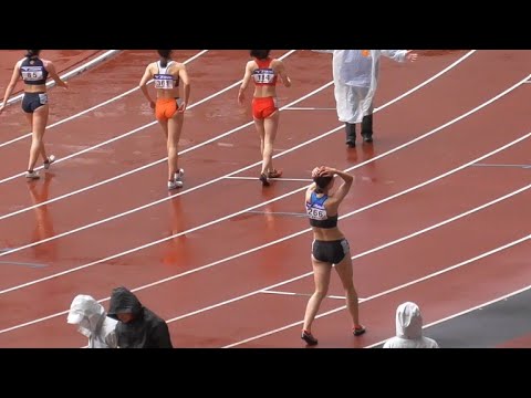 女子100ｍＨタイムレース 関東学連春季オープン陸上2023