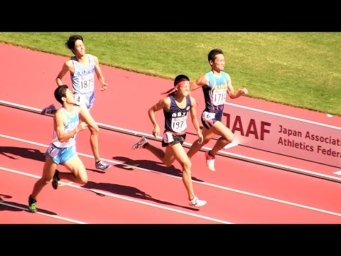 2015ユース陸上男子 800ｍ 予選4組 20151017