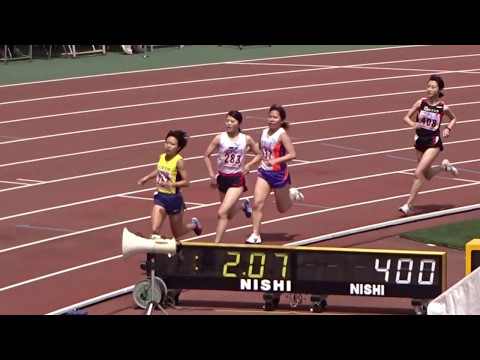 第94回関西学生陸上競技対校選手権大会　女子1500ｍ予選1組