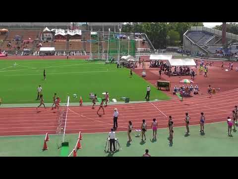 2018近畿陸上選手権大会　女子4×400mリレー予選3組（京都橘高校）