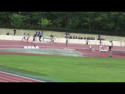 2017 茨城県高校総体陸上 男子200m準決勝2組