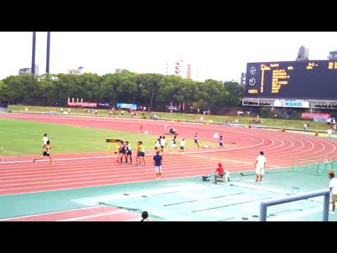 20180813 第73回大阪高等学校総合体育大会 男子共通 4×400mR 予選 6組