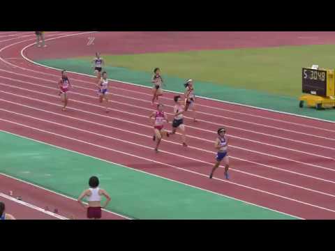 2018 東北高校新人陸上 女子 4×400mR 予選1組