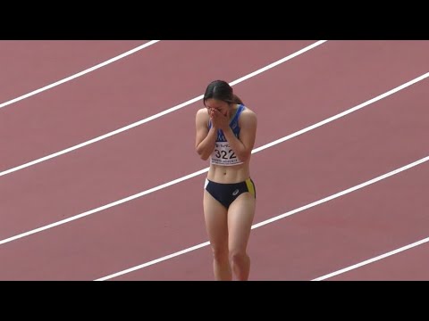 決勝 女子100m 東京選手権陸上2023