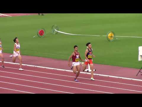 2019日本インカレ陸上 男子800m 準決勝1～3