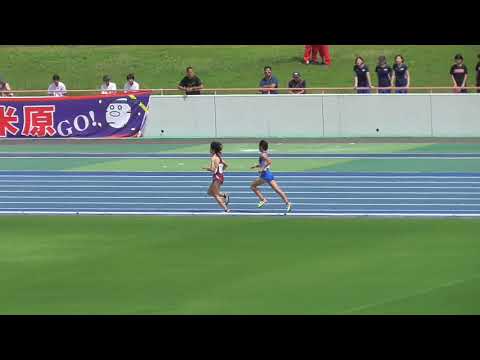 2018年度 近畿高校ユース陸上 2年女子3000m決勝