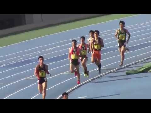 北村一真優勝 / 2016関東高校陸上 北関東男子 八種競技 1500m + 表彰式