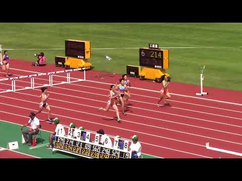 2017 全日本インカレ陸上 女子400mH予選1～6