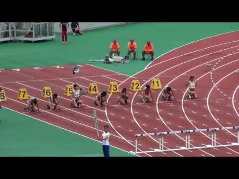2017年 愛知県陸上選手権 女子100mH決勝