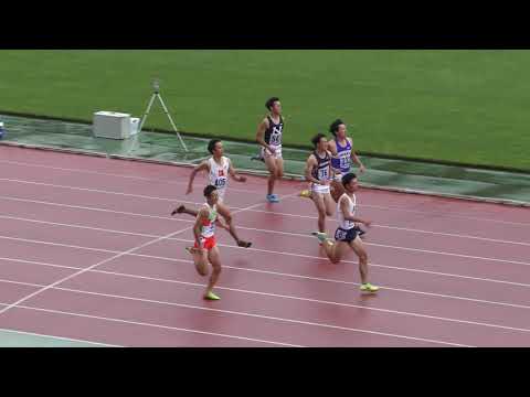2018 東北陸上競技選手権 男子 200m 予選3組