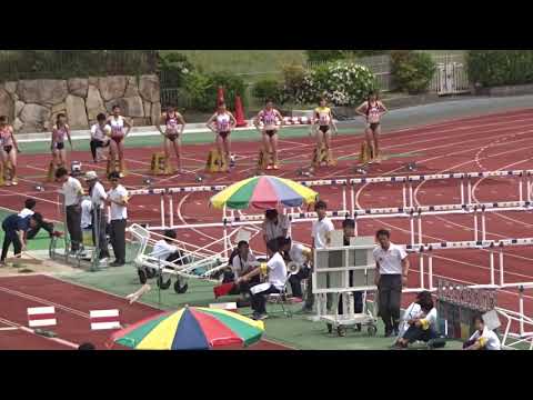 第96回　関西学生陸上競技対校選手権大会　女子100ｍH準決勝1組