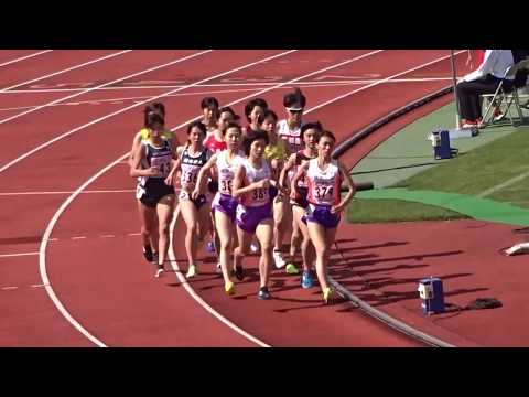 第 95 回関西学生陸上競技対校選手権大会　女子1500ｍ決勝