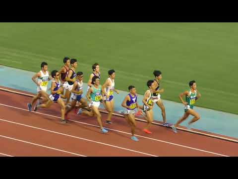 H30　日本インカレ　男子1500m　予選2組