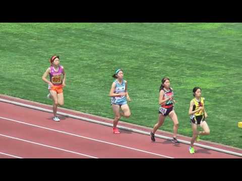 H29　千葉県高校総体　女子1500m　予選1組