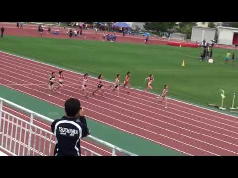 2017 茨城県高校新人陸上 県南地区女子100m決勝