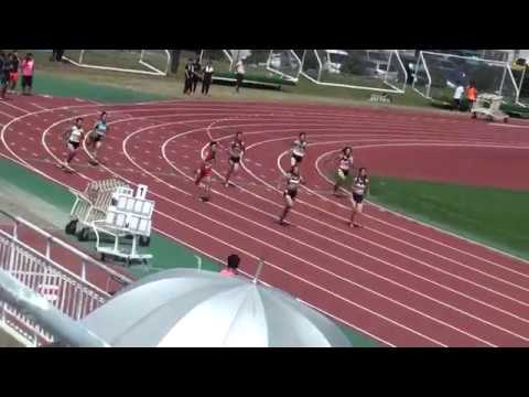 2017 茨城県高校新人陸上 県南地区女子200m準決勝1組