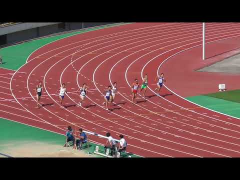 2019年度 兵庫県陸上選手権大会 男子200m A決勝