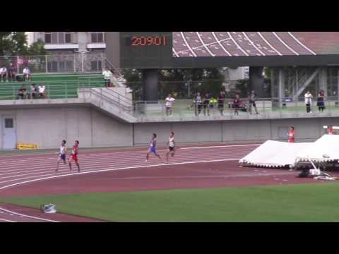 2016 岡山インターハイ陸上 男子4×400mR予選3