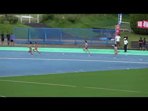 20180914115040県高校新人大会女400ｍ予選1組 森山 静穂