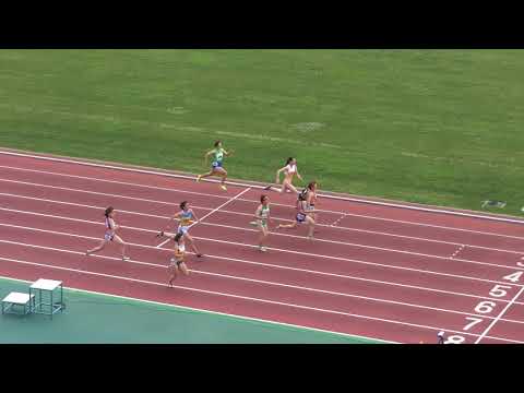 H30　千葉県高校総体　女子100m　予選8組