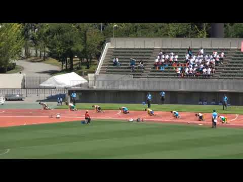共通男子200m決勝 関東中学陸上 R1