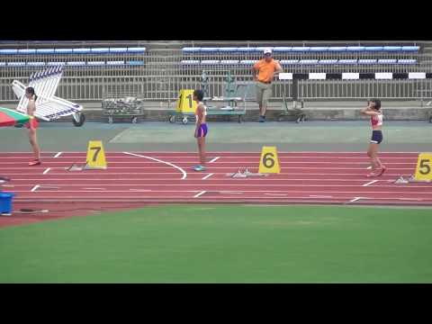 2017京都高校ユース陸上　1年女子200m準決勝1～3組