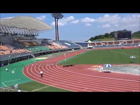 女子100m予選9～12組　～第2回愛媛陸上競技協会強化記録会～