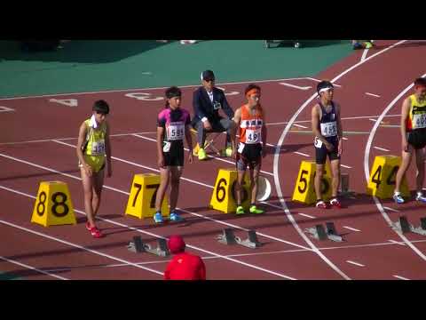 20180519九州実業団陸上 中学3年男子100m
