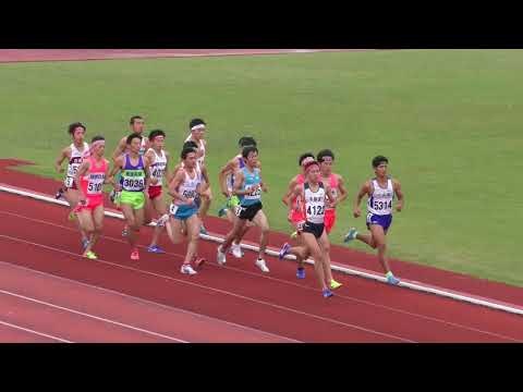 H30　栃木県高校総体　男子1500m　決勝