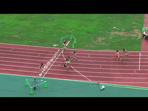 H29　千葉県ｼﾞｭﾆｱｵﾘﾝﾋﾟｯｸ最終選考　B女子100m　決勝
