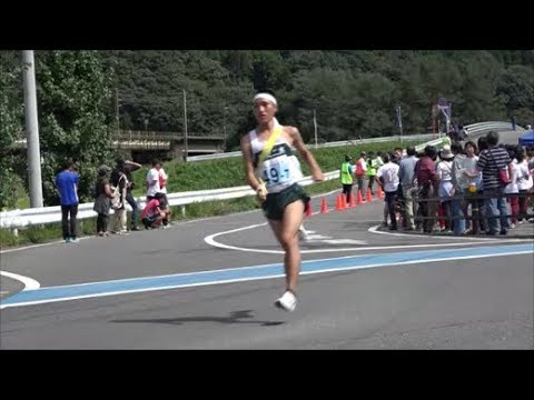 しらかわ駅伝2018 A競技高校男子第6中継所