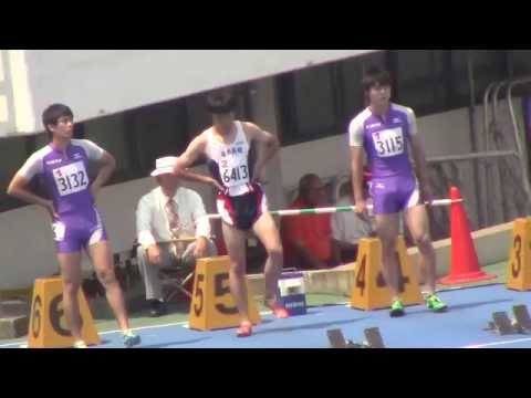 成澤優雅　井上大海 / 2016東京都高校陸上 (都総体) 男子110mH決勝