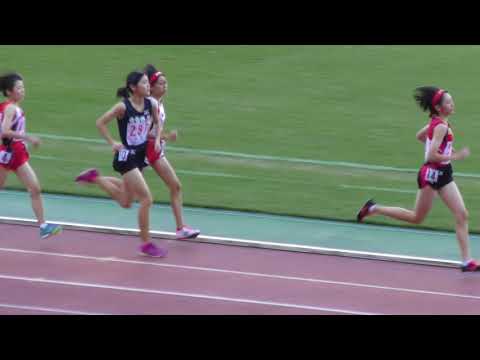 H29　ジュニアオリンピック　B女子1500m　予選1組