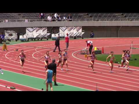 2017 織田記念陸上 女子100m 予選 2