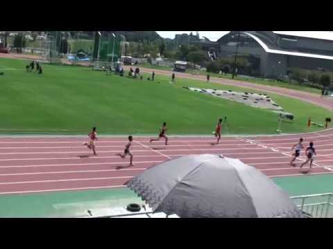 2017 茨城県高校新人陸上 県南地区男子200m予選1組