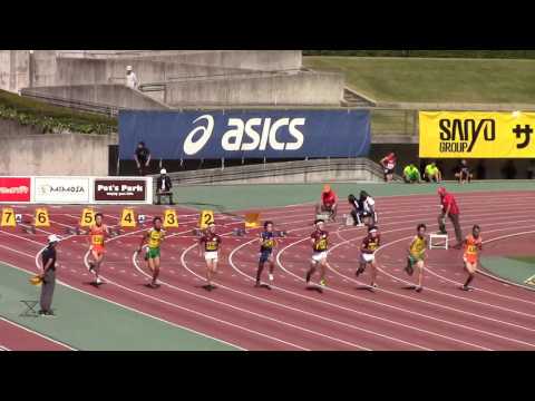 2015 布勢スプリント 男子100m 第1レース 1組