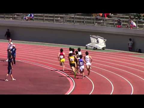 2015 西日本インカレ陸上 男子800m 予選4