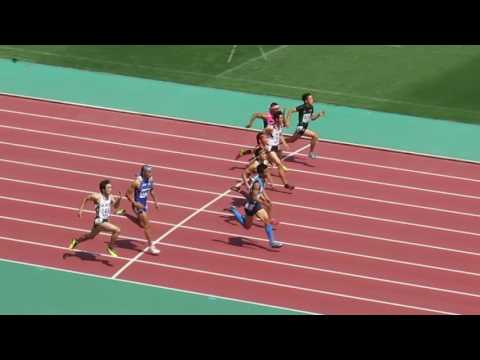 17年6月16日　高校総体南九州大会 男子100m　決勝
