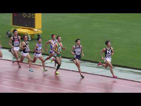 2018 東北陸上競技選手権 男子 800m 決勝