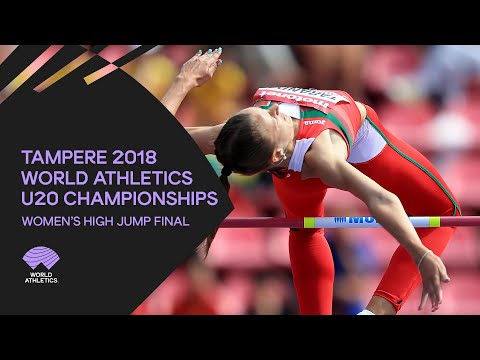 Women&#039;s High Jump Final - World Athletics U20 Championships Tampere 2018