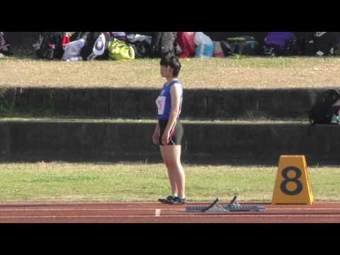 20170415春季記録会(桐生会場）女子200m第2レース1組